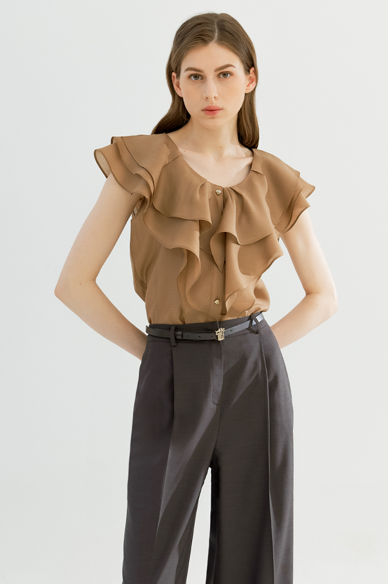 [Pre Order] Ruffle Blouse