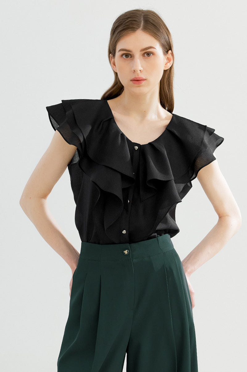 [Pre Order] Ruffle Blouse