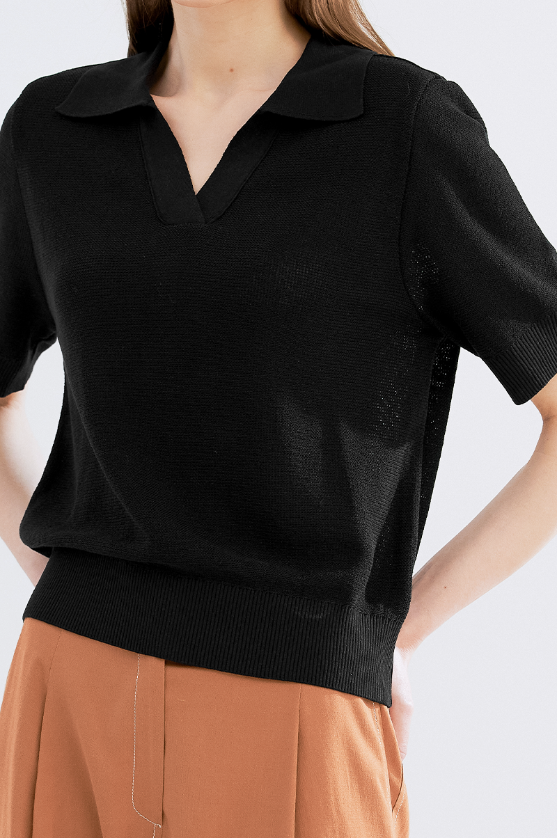 [Pre Order] Linen Blend Knit Top