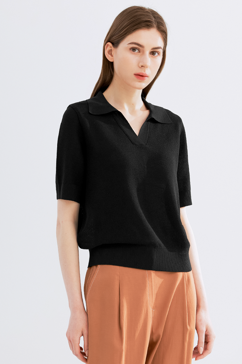 [Pre Order] Linen Blend Knit Top