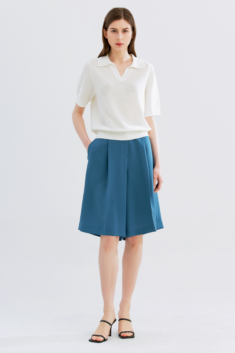 [Pre Order] Linen Blend Knit Top