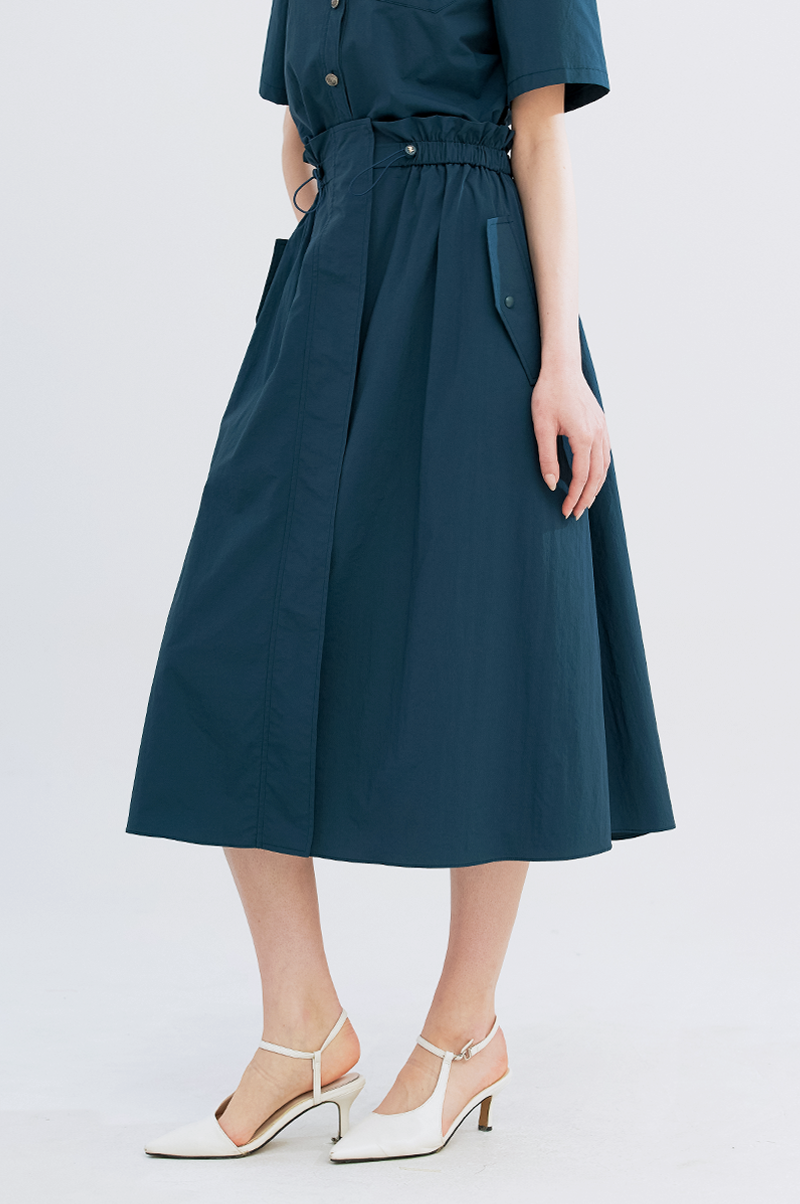 [Pre Order] Blend Shirred Skirt